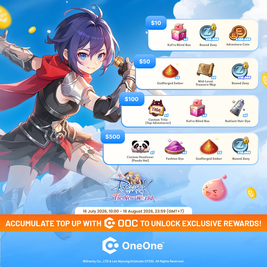ROW Launch Top Up Promo