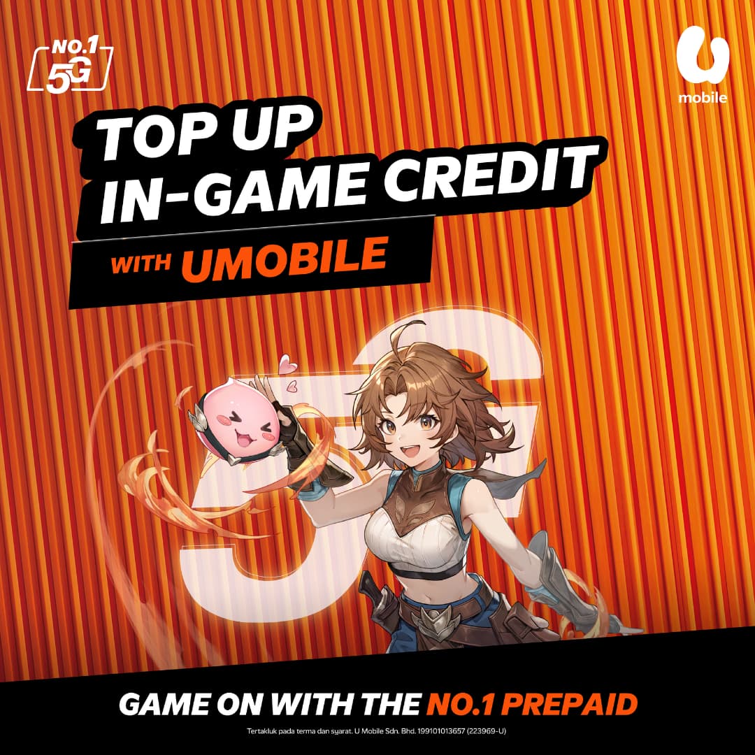 UMobile: Top Up Credit