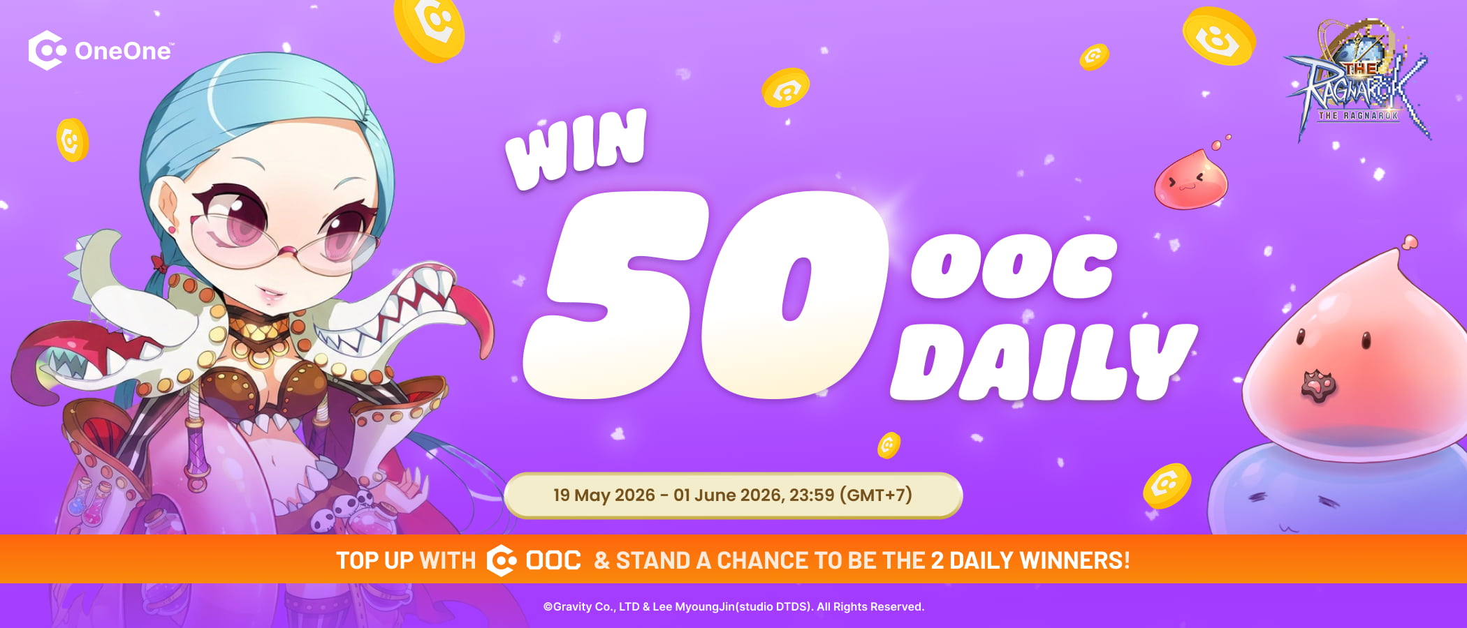 TRO Daily 50 OOC Lucky Draw