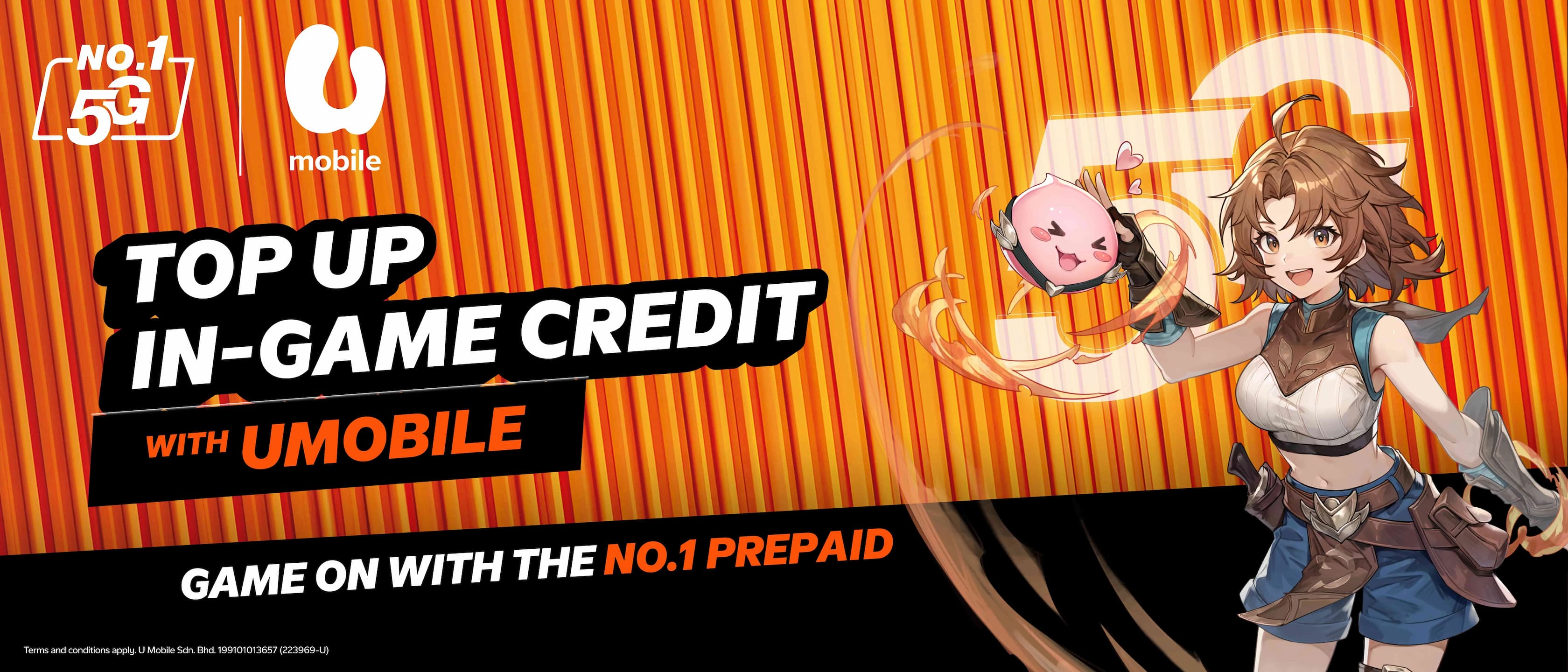 UMobile: Top Up Credit