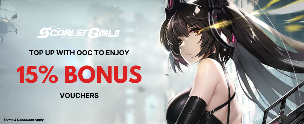 Scarlet Girl 15% Bonus Vouchers