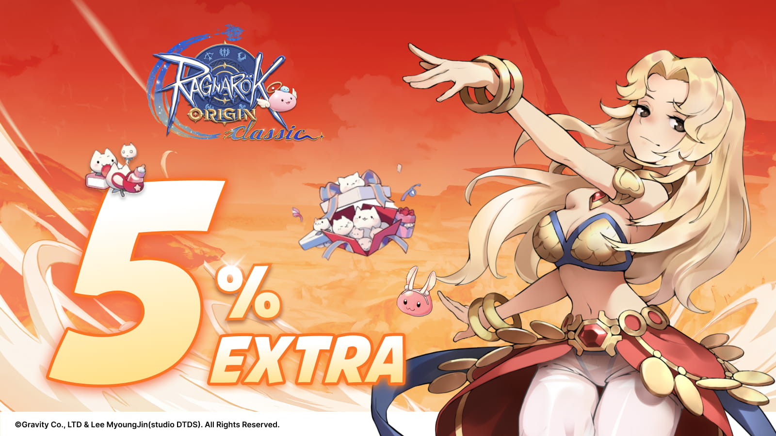 Ragnarok Origin Classic 5% Extra Nyan Berries!