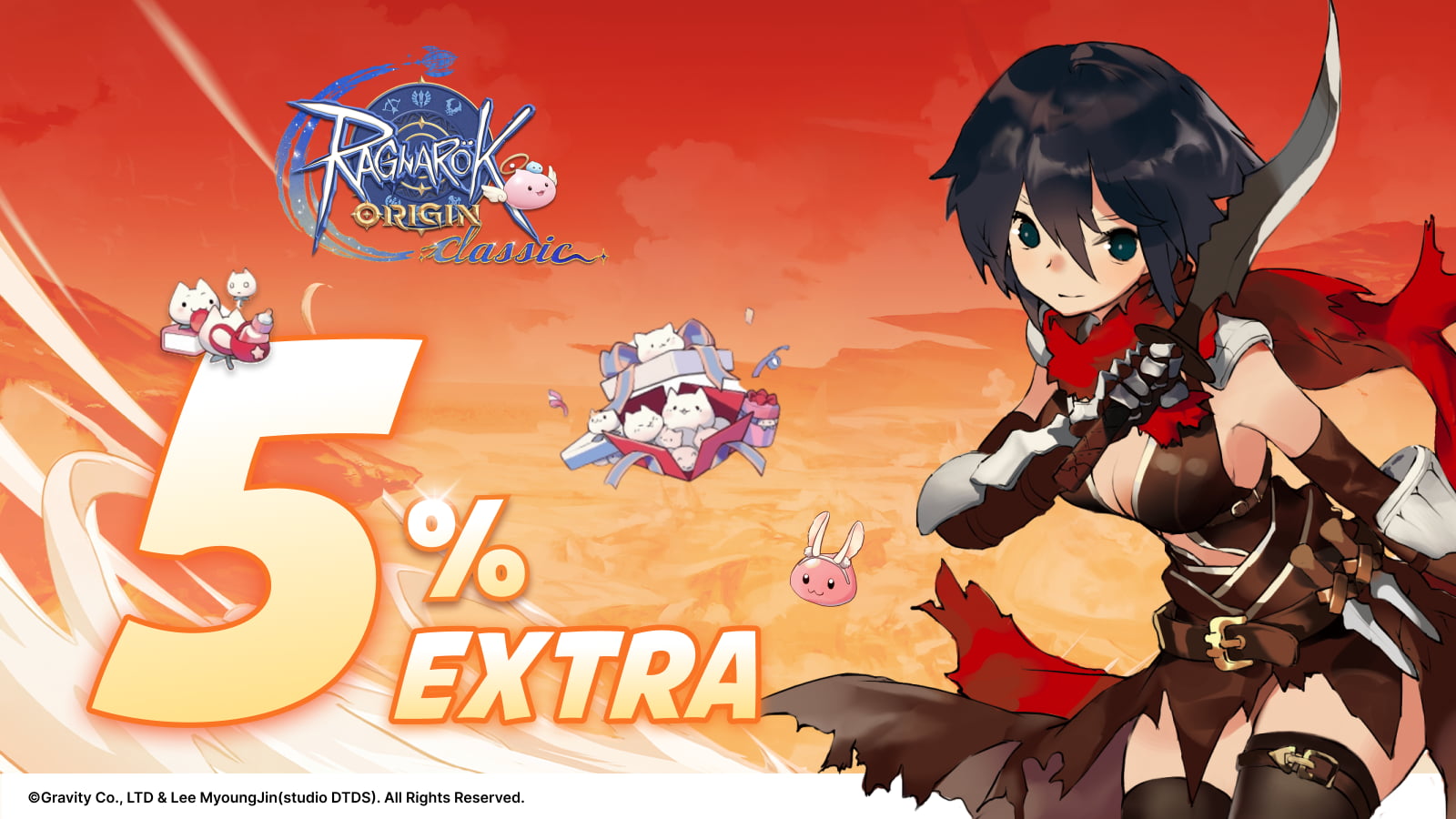 Ragnarok Origin Classic 5% Extra Nyan Berries!