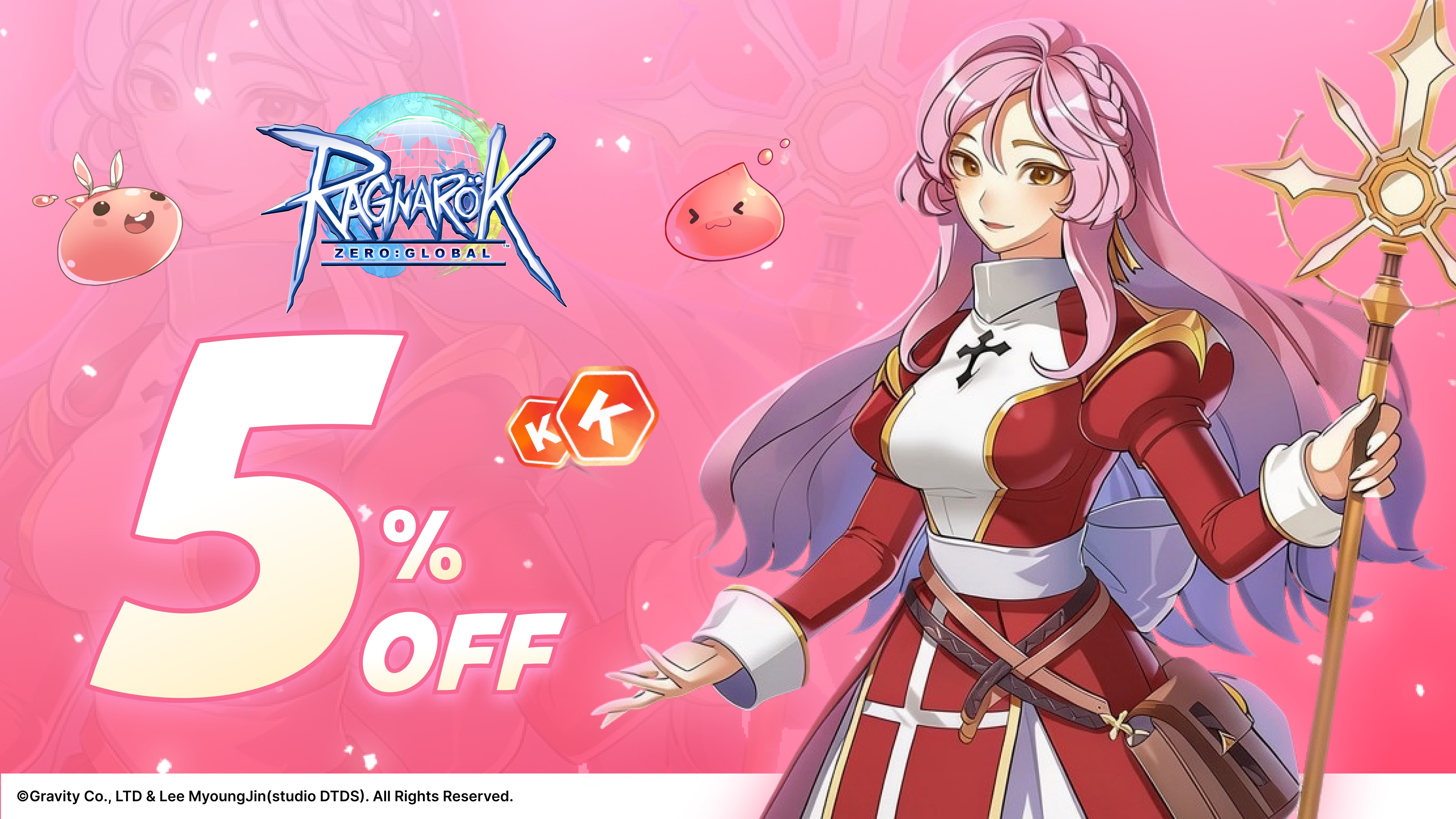 Ragnarok Zero: Global 5% Discount with OOC